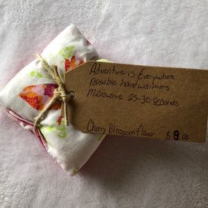 Handmade reusable handwarmers
